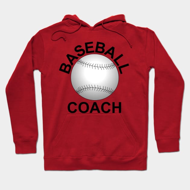 Baseball Coach Hoodie by Barthol Graphics